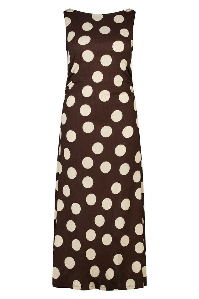 Robe maxi avec imprimé