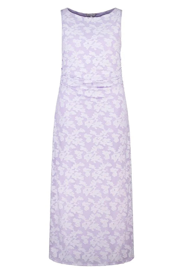 Robe maxi jacquard